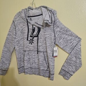 New Era Black and White Knit Fabric